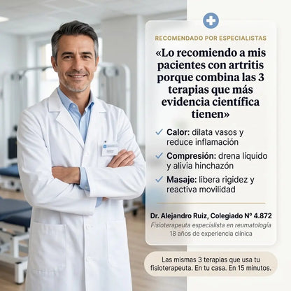CloudCore™ HandRelief | Masajeador de Manos con Calor y Compresión