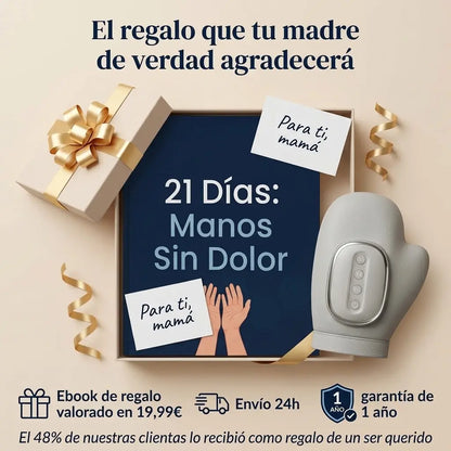 CloudCore™ HandRelief | Masajeador de Manos con Calor y Compresión