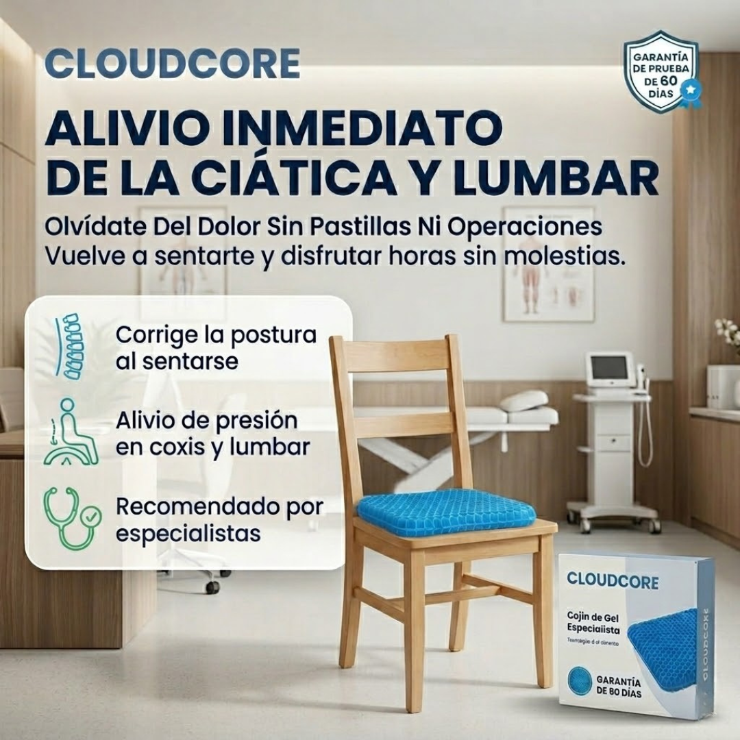 La Solución Clínica Para el Dolor De Coxis y Ciática | CloudCore™